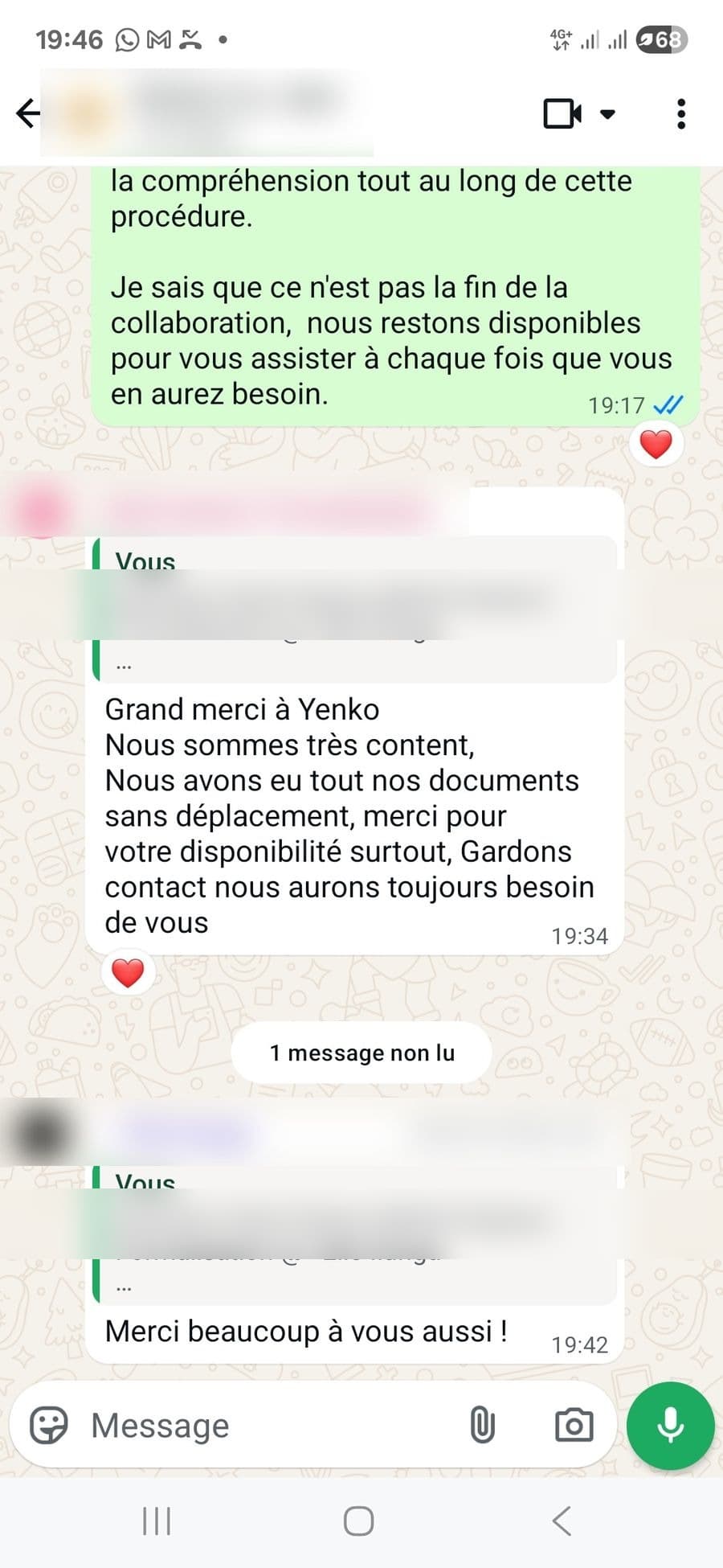 Témoignage client YENKO